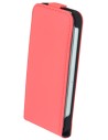 Mobiparts Premium Flip Case Apple iPhone 5 5S SE Peach Pink
