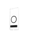 CARE by PanzerGlass Feature Case Transparent w. Black Kickstand & QI Samsung S25 Ultra
