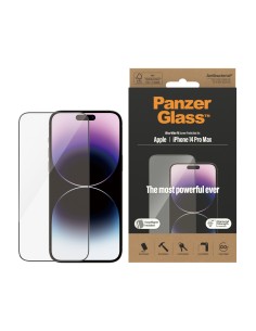 PanzerGlass Apple iPhone 14 Pro Max Black CF Super+ Glass AB with EasyAligner 2
