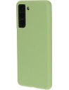 Mobiparts Silicone Cover Samsung Galaxy S21 Pistache Green