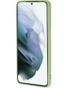 Mobiparts Silicone Cover Samsung Galaxy S21 Pistache Green