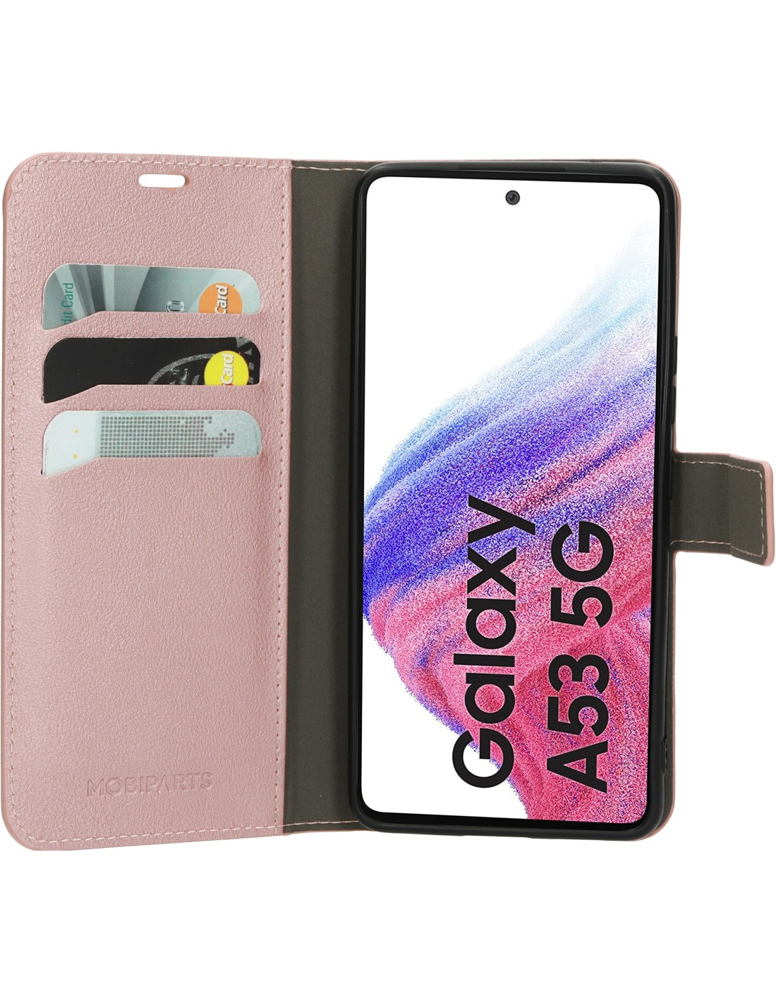 Mobiparts Classic Wallet Case Samsung Galaxy A53 (2022) Pink