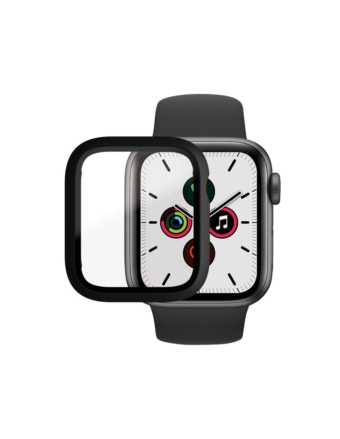 PanzerGlass Full Body Apple Watch 4 5 6 SE (40 mm) - Black Anti-Bacterial