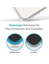 Speck Presidio Perfect Clear Apple iPhone 14 Plus 15 Plus Clear - with Microban
