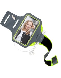 Mobiparts Comfort Fit Sport Armband Samsung Galaxy S9 Plus Neon Green 2