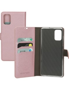 Mobiparts Saffiano Wallet Case Samsung Galaxy A71 (2020) Pink