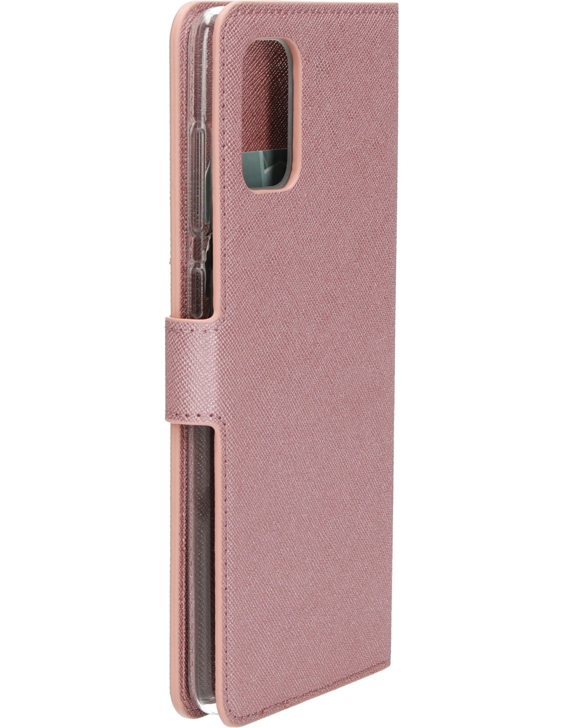 Mobiparts Saffiano Wallet Case Samsung Galaxy A71 (2020) Pink
