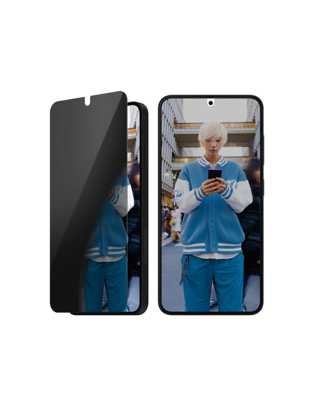 Panzerglass Samsung Galaxy S25 S24 - Ultra-Wide Fit Privacy Glass