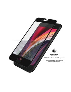 PanzerGlass Apple iPhone 6 6S 7 8 SE (2020 2022) Black CF Super+ Glass