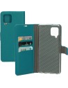 Mobiparts Saffiano Wallet Case Samsung Galaxy A42 (2020) Turquoise