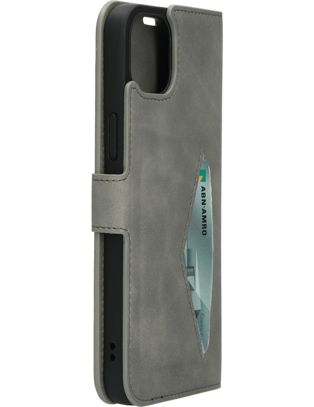 Mobiparts Classic Wallet Case Apple iPhone 14 Plus Granite Grey