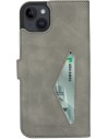 Mobiparts Classic Wallet Case Apple iPhone 14 Plus Granite Grey