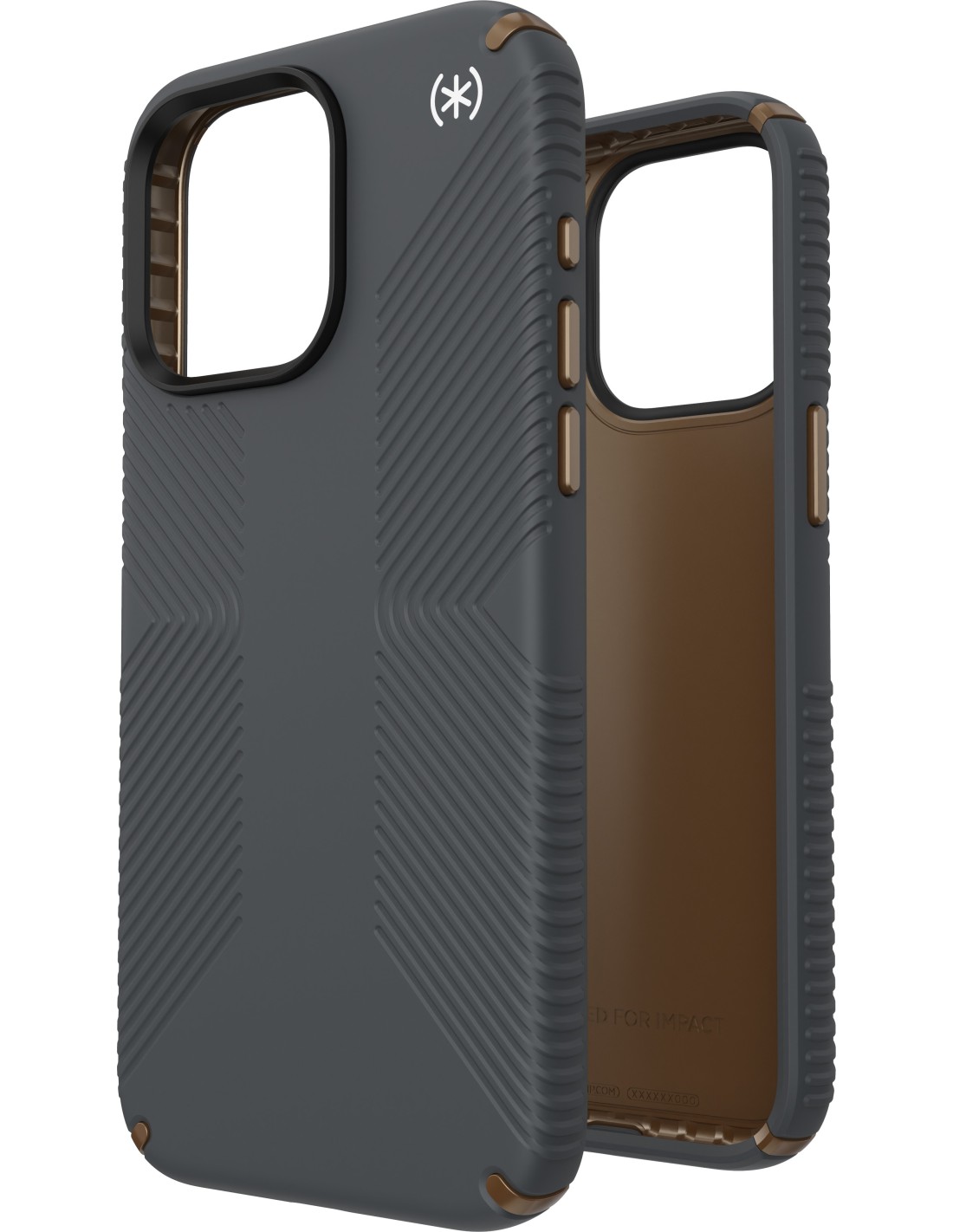 Speck Presidio2 Grip Apple iPhone 15 Pro Max Charcoal Grey -  with Microban