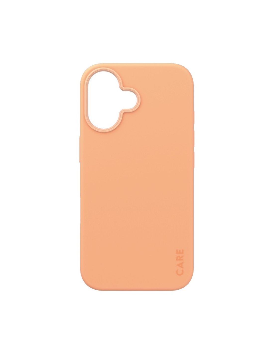 CARE by PanzerGlass Fashionable Case Peachy w. MagSafe iPhone 16