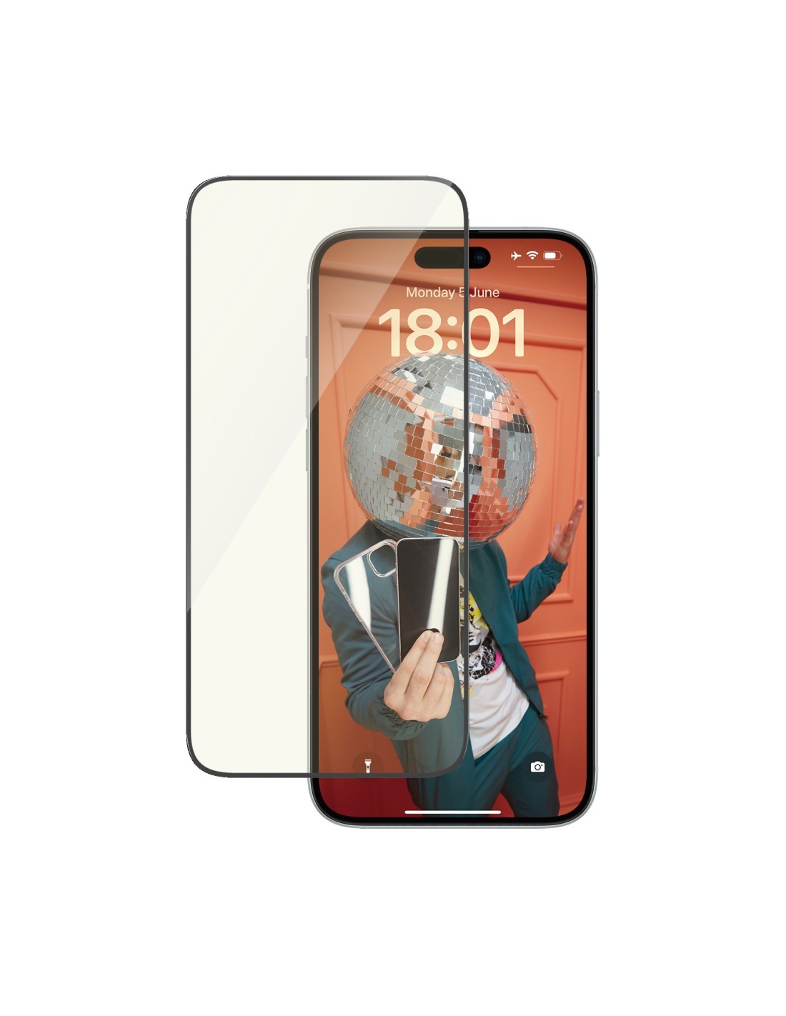 PanzerGlass Apple iPhone 15 Plus Anti-Reflective & Anti-Bluelight UWF with EasyAligner