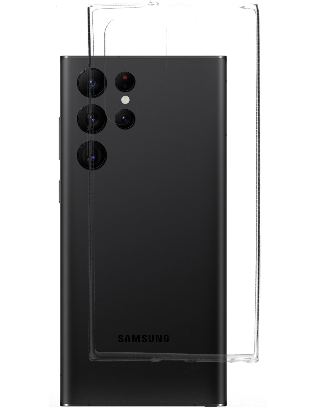 Mobiparts Classic TPU Case Samsung Galaxy S22 Ultra Transparent