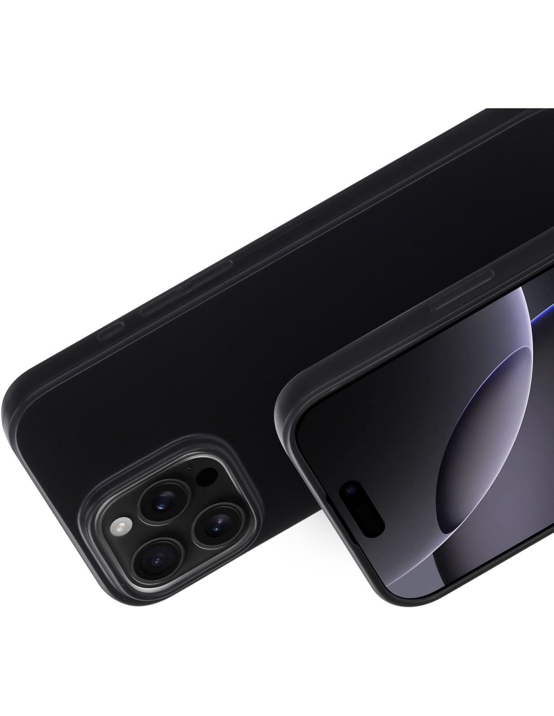 Mobiparts Classic TPU Case Apple iPhone 16 Pro Max Matt Black