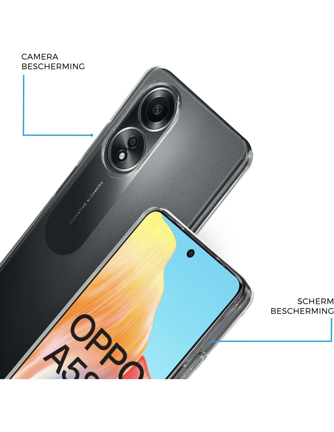 Mobiparts Classic TPU Case Oppo A58 4G Transparent
