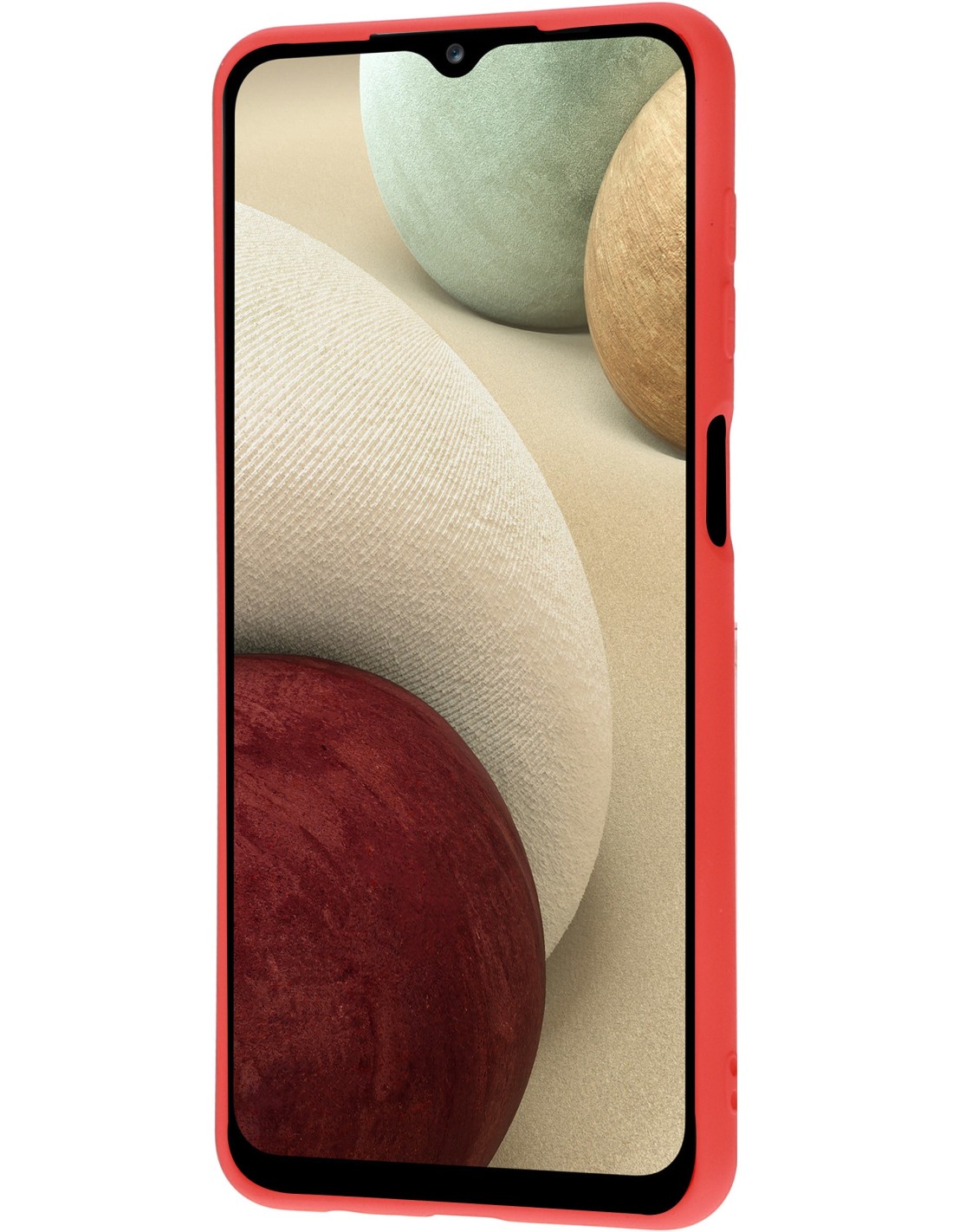 Mobiparts Silicone Cover Samsung Galaxy A12 (2021) Scarlet Red