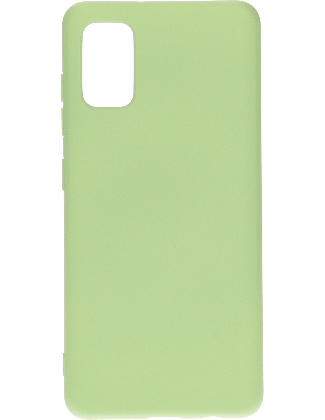Mobiparts Silicone Cover Samsung Galaxy A41 (2020) Pistache Green