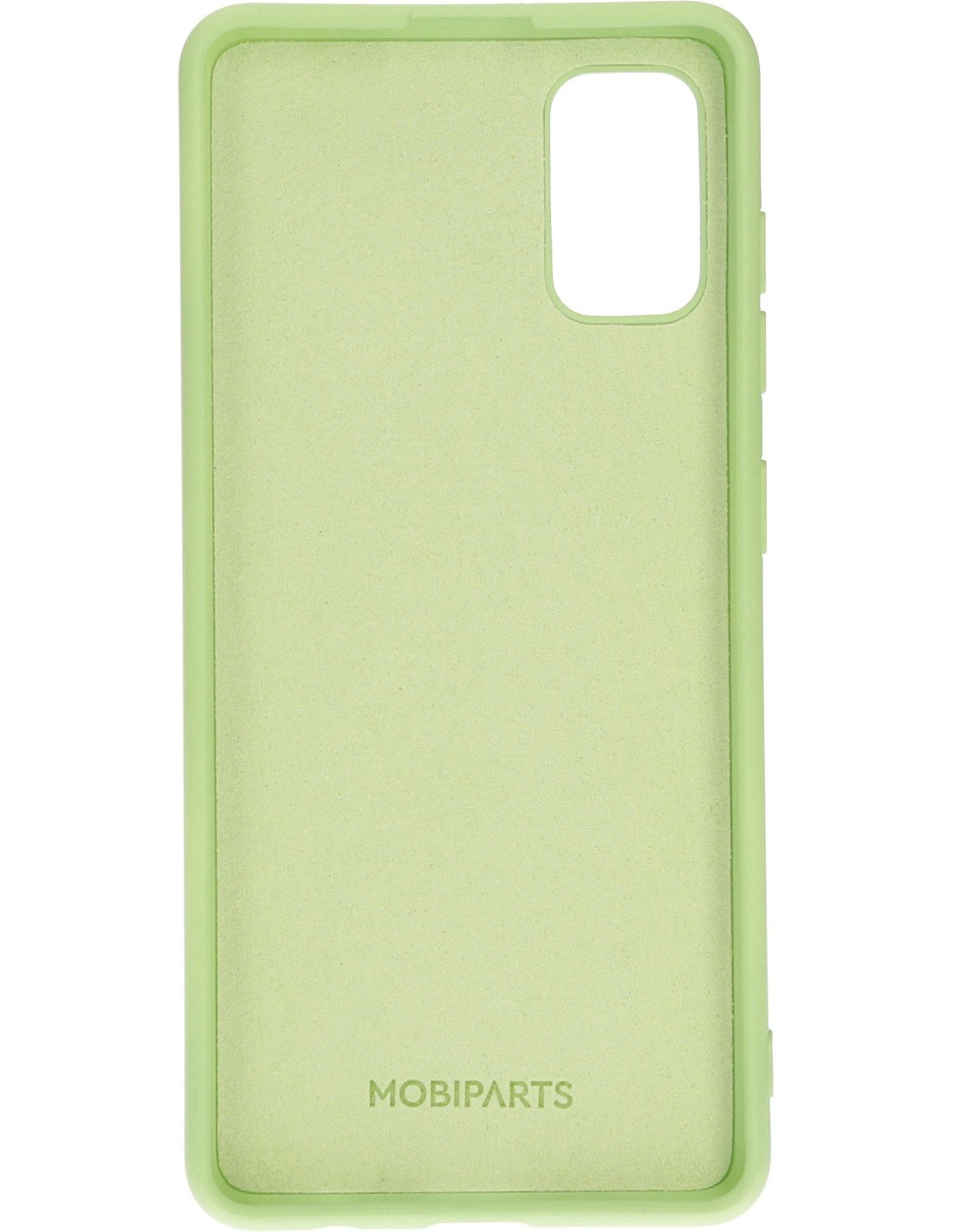 Mobiparts Silicone Cover Samsung Galaxy A41 (2020) Pistache Green