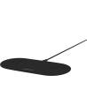 Mobiparts Dual Fast Wireless Charging Pad Black