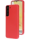 Mobiparts Silicone Cover Samsung Galaxy S22 Scarlet Red