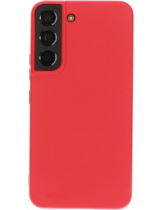 Mobiparts Silicone Cover Samsung Galaxy S22 Scarlet Red 2
