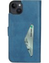 Mobiparts Classic Wallet Case Apple iPhone 14 Plus Steel Blue