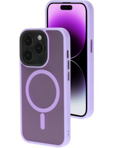 Mobiparts Hardcover Apple iPhone 14 Pro Satin Lila (Magsafe Compatible)