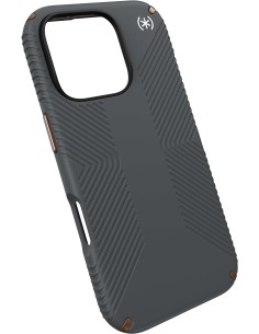 Speck Presidio2 Grip Apple iPhone 16 Pro Charcoal Grey -  with Microban