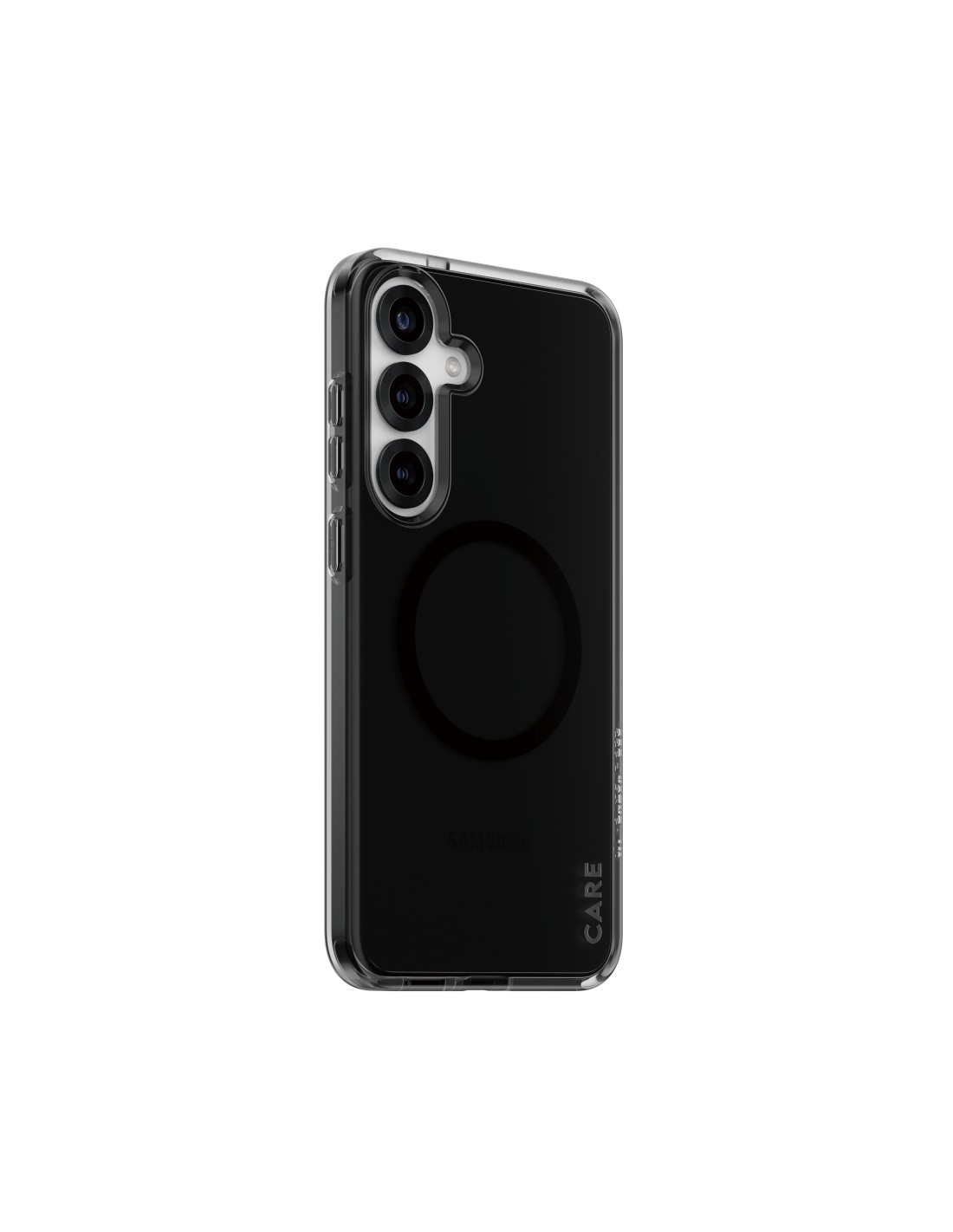 CARE by PanzerGlass Flagship Case Smokey Urban Combat w. Black QI Module Samsung S25 Plus