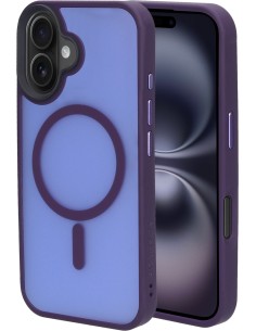 Mobiparts Hardcover Apple iPhone 16 Satin Purple (Magsafe Compatible)