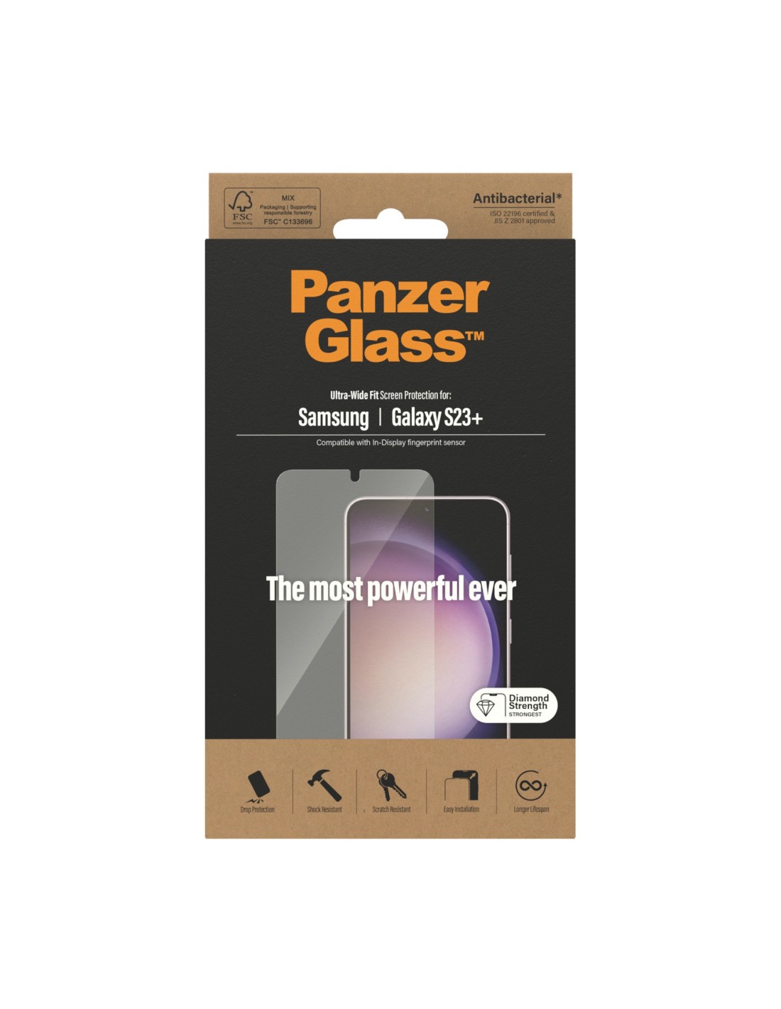 PanzerGlass Samsung Galaxy S23 Plus UWF Super+ Glass AB