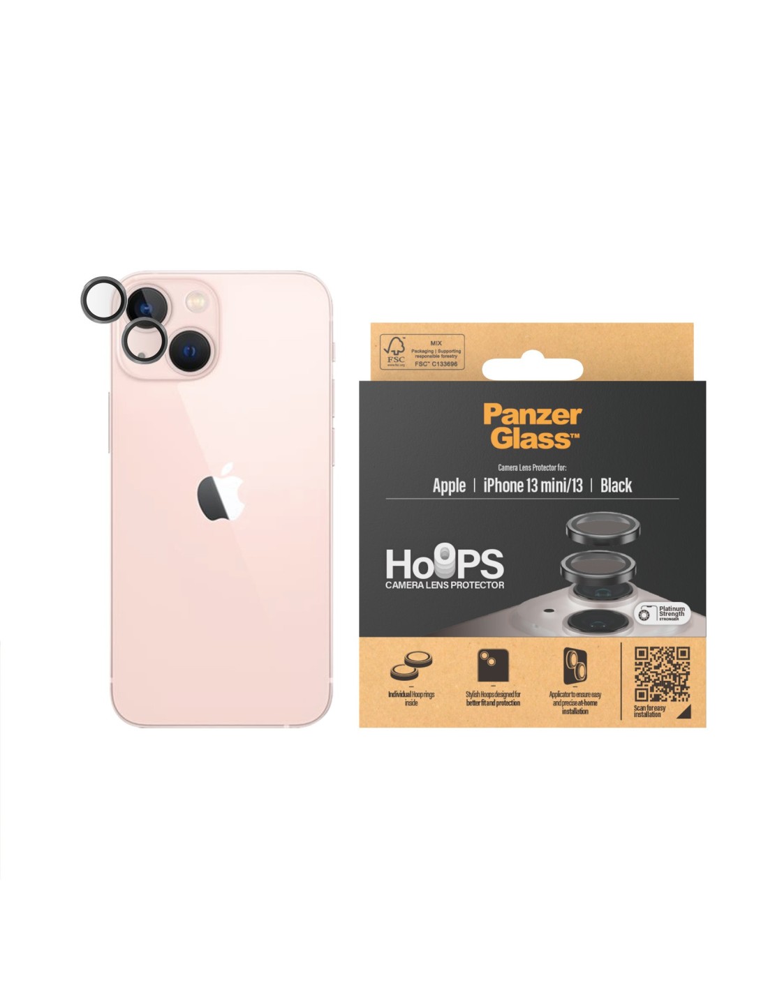 PanzerGlass Hoops Rings Apple iPhone 13 13 Mini