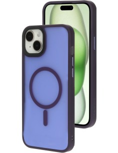 Mobiparts Hardcover Apple iPhone 15 Plus Satin Purple (Magsafe Compatible)