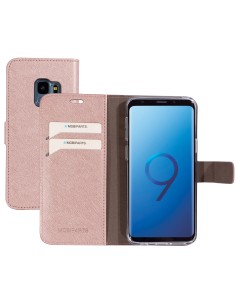 Mobiparts Saffiano Wallet Case Samsung Galaxy S9 Pink