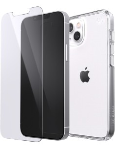 Speck Presidio Perfect Clear + Shieldview Bundle Apple iPhone 13 Mini - with Microban 2