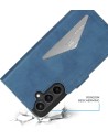Mobiparts Classic Wallet Case Samsung Galaxy S23 FE Steel Blue