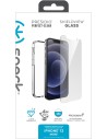 Speck Presidio Perfect Clear + Shieldview Bundle Apple iPhone 12 Mini - with Microban