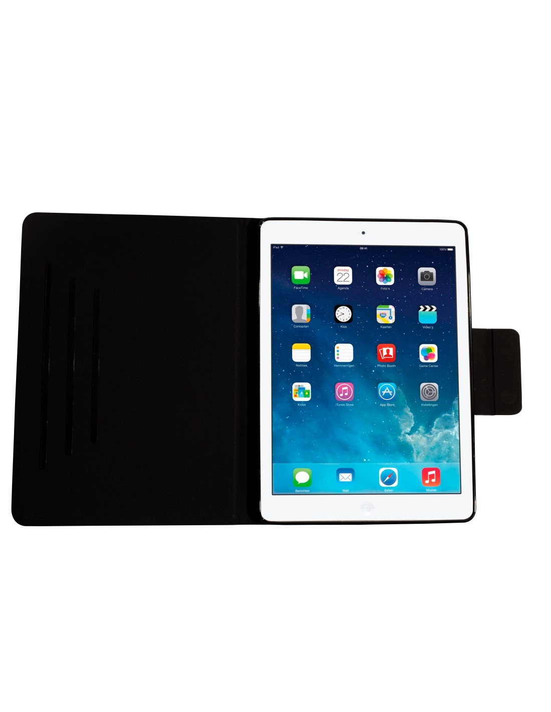Mobiparts Classic Folio Case Apple iPad Air  Air 2  9.7 (2017)  9.7 (2018)  Pro 9.7 Black