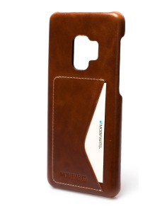 Mobiparts Excellent Backcover Samsung Galaxy S9 Oaked Cognac