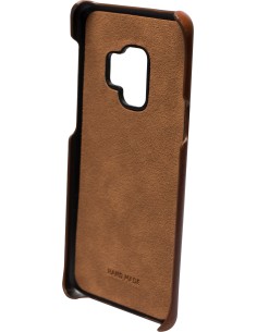 Mobiparts Excellent Backcover Samsung Galaxy S9 Oaked Cognac 2