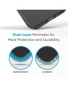 Speck Presidio Perfect Clear Mist Apple iPhone 14 Pro Obsidian Black - with Microban