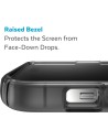 Speck Presidio Perfect Clear Mist Apple iPhone 14 Pro Obsidian Black - with Microban