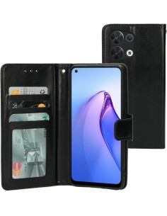 Mobiparts Classic Wallet Case Oppo Reno8 5G Black