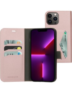 Mobiparts Classic Wallet Case Apple iPhone 13 Pro Max Pink