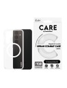 CARE by PanzerGlass Flagship Case Transparent Urban Combat w. White QI Module Samsung S24