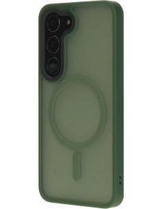 Mobiparts Hardcover Samsung Galaxy S23 Satin Green (Magsafe Compatible) 2