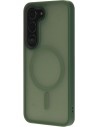 Mobiparts Hardcover Samsung Galaxy S23 Satin Green (Magsafe Compatible)